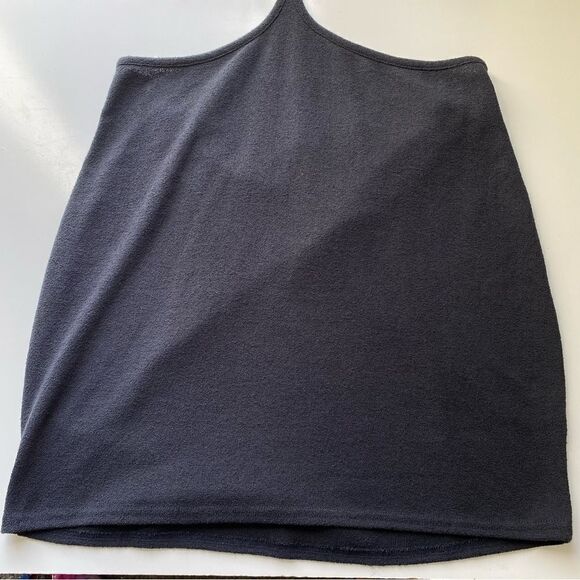 Anthropologie Black Sleeveless Cut Out Mini Dress size Large NEW - Picture 7 of 8